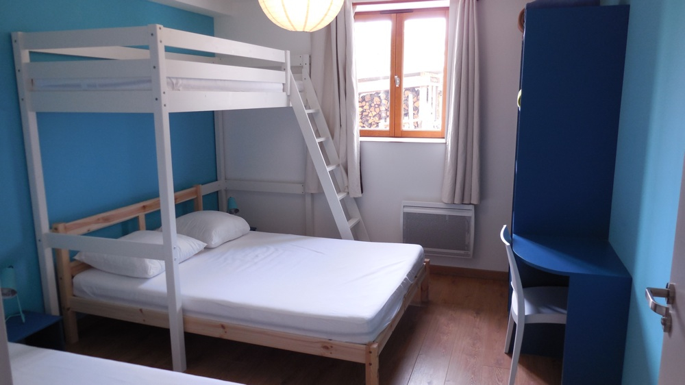 Chambre bleue